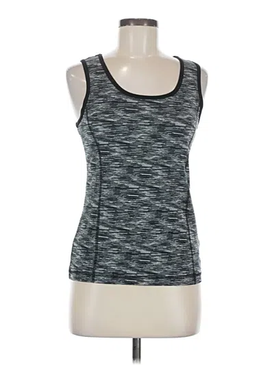 Pre-owned Danskin Now Active Tank Top In Gray