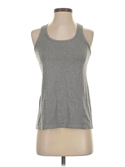 Pre-owned Danskin Now Active Tank Top In Gray