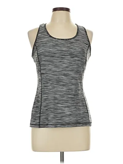 Pre-owned Danskin Now Active Tank Top In Gray