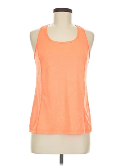 Pre-owned Danskin Now Active Tank Top In Orange
