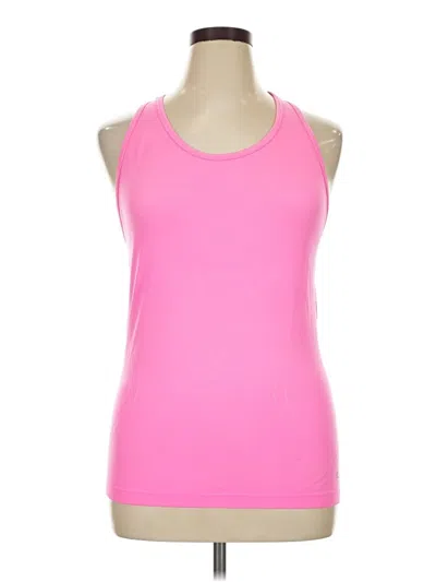 Pre-owned Danskin Now Active Tank Top In Pink