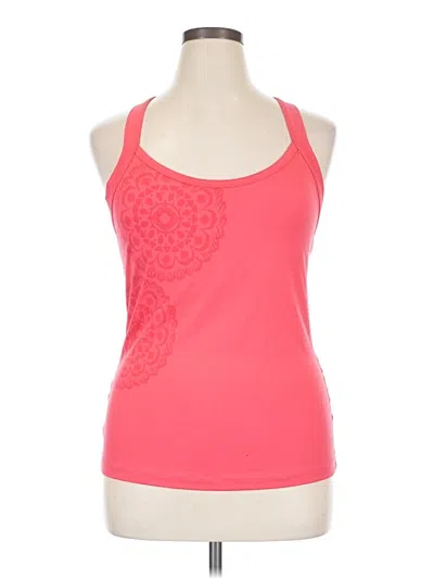 Pre-owned Danskin Now Active Tank Top In Pink