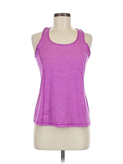 Pre-owned Danskin Now Active Tank Top In Purple