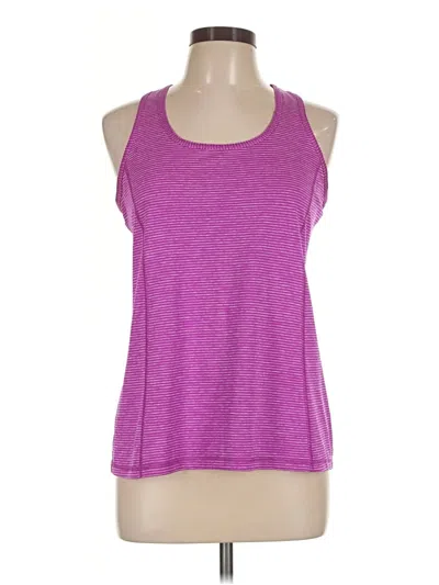 Pre-owned Danskin Now Active Tank Top In Purple