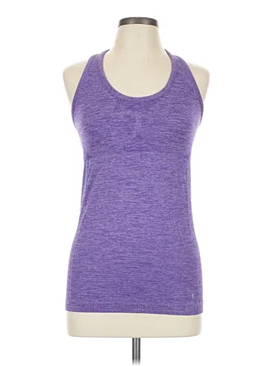 Pre-owned Danskin Now Active Tank Top In Purple
