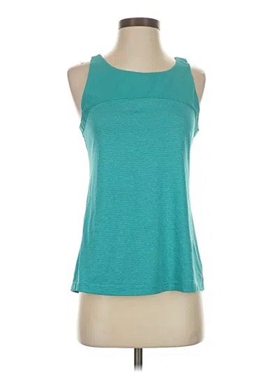 Pre-owned Danskin Now Active Tank Top In Teal