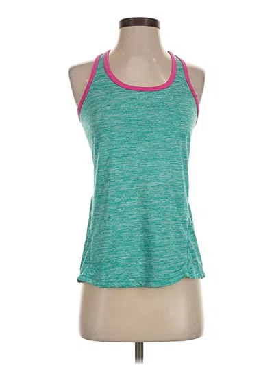 Pre-owned Danskin Now Active Tank Top In Teal
