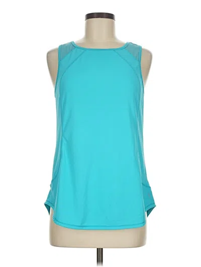 Pre-owned Danskin Now Active Tank Top In Teal