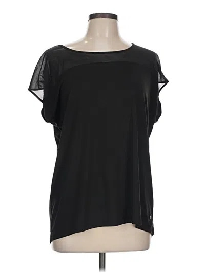 Pre-owned Danskin Now Active T-shirt In Black