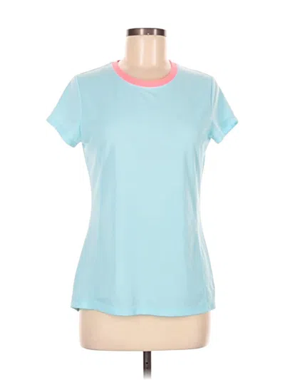 Pre-owned Danskin Now Active T-shirt In Blue