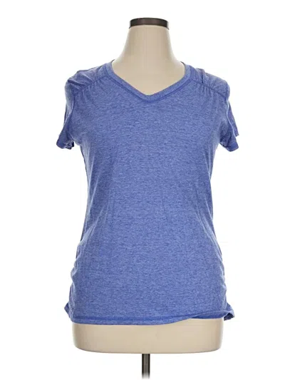 Pre-owned Danskin Now Active T-shirt In Blue