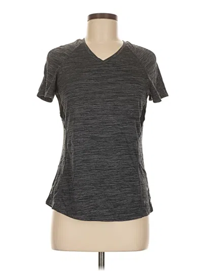 Pre-owned Danskin Now Active T-shirt In Gray