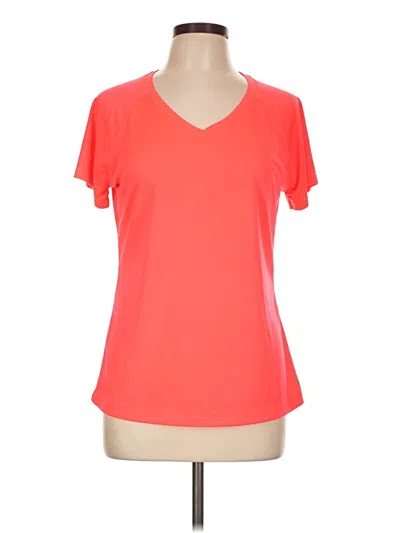 Pre-owned Danskin Now Active T-shirt In Orange