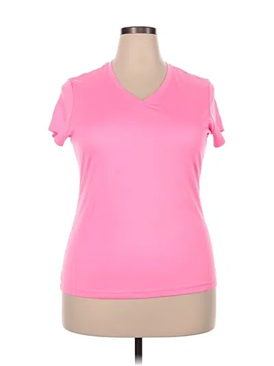 Pre-owned Danskin Now Active T-shirt In Pink