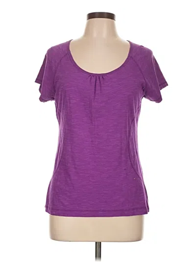 Pre-owned Danskin Now Active T-shirt In Purple