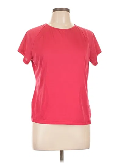 Pre-owned Danskin Now Active T-shirt In Red