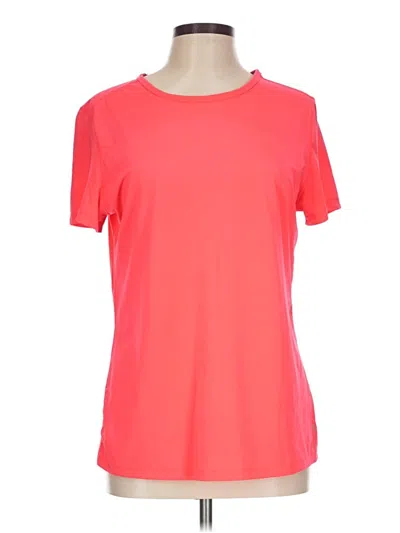 Pre-owned Danskin Now Active T-shirt In Red