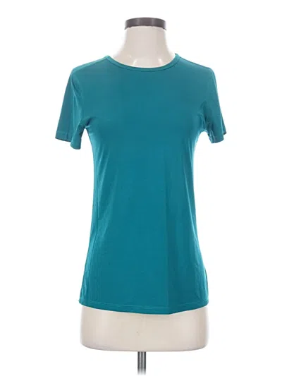 Pre-owned Danskin Now Active T-shirt In Teal