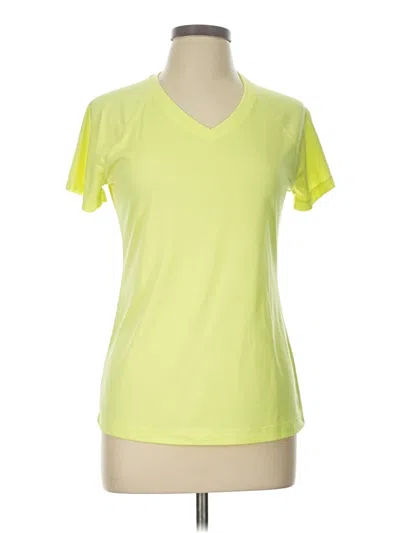 Pre-owned Danskin Now Active T-shirt In Yellow