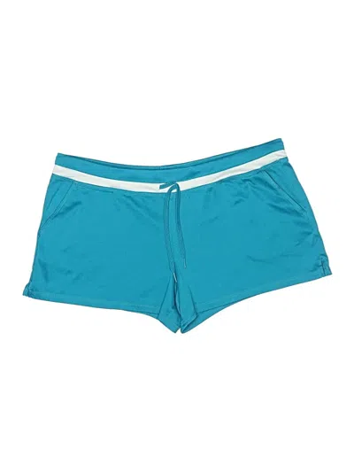 Pre-owned Danskin Now Athletic Shorts In Blue