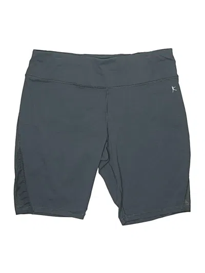 Pre-owned Danskin Now Athletic Shorts In Gray