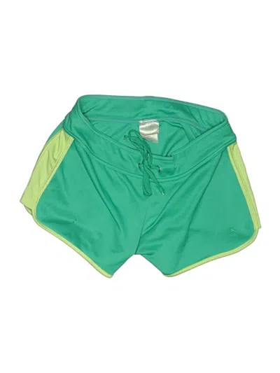 Pre-owned Danskin Now Athletic Shorts In Green