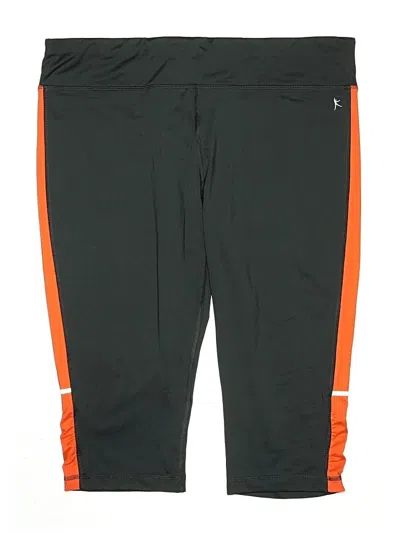 Pre-owned Danskin Now Athletic Shorts In Orange