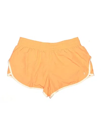 Pre-owned Danskin Now Athletic Shorts In Orange