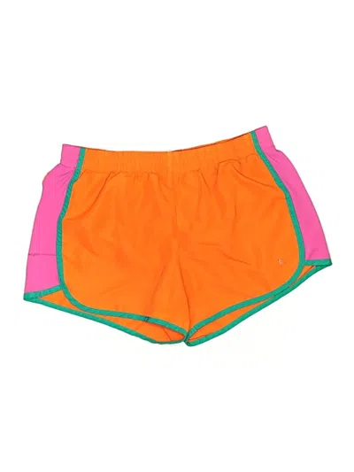 Pre-owned Danskin Now Athletic Shorts In Orange