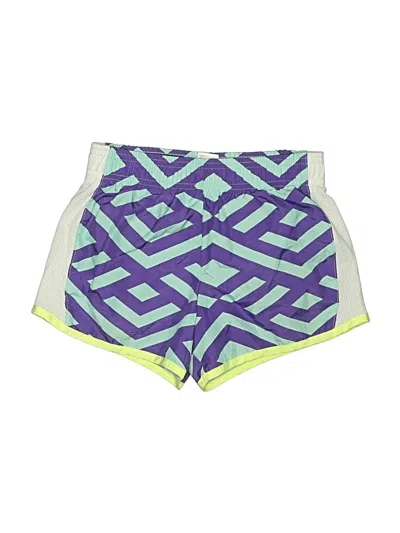 Pre-owned Danskin Now Kids' Athletic Shorts In Purple