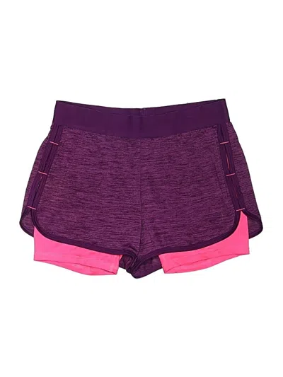 Pre-owned Danskin Now Athletic Shorts In Purple