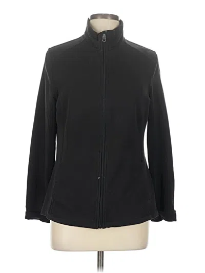 Pre-owned Danskin Now Cardigan Sweater In Black
