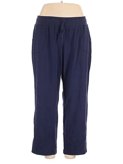 Pre-owned Danskin Now Casual Pants In Blue