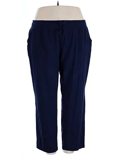 Pre-owned Danskin Now Casual Pants In Blue