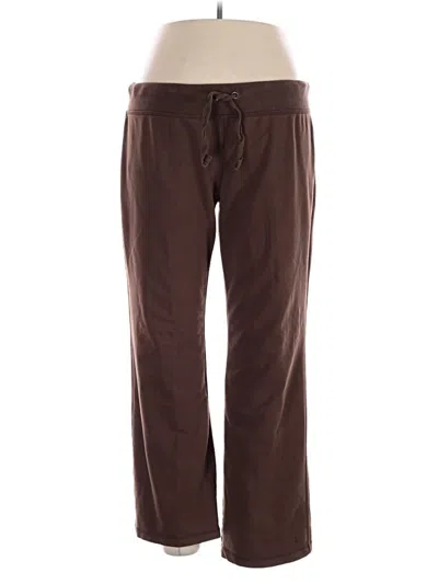 Pre-owned Danskin Now Casual Pants In Brown