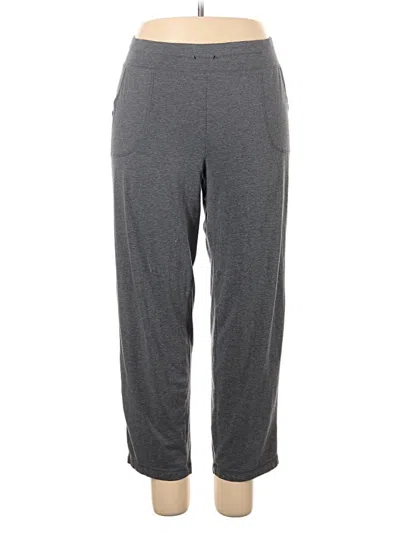 Pre-owned Danskin Now Casual Pants In Gray