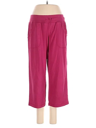 Pre-owned Danskin Now Casual Pants In Pink