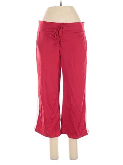 Pre-owned Danskin Now Casual Pants In Red