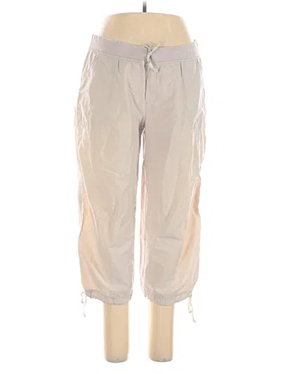 Pre-owned Danskin Now Casual Pants In White