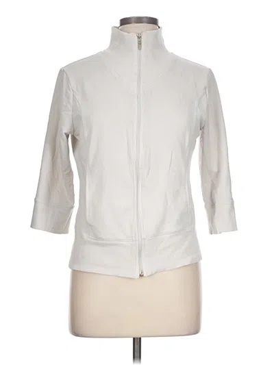 Pre-owned Danskin Now Jacket In White
