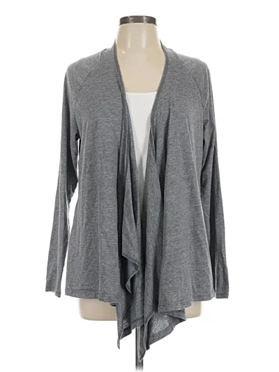 Pre-owned Danskin Now Kimono In Gray