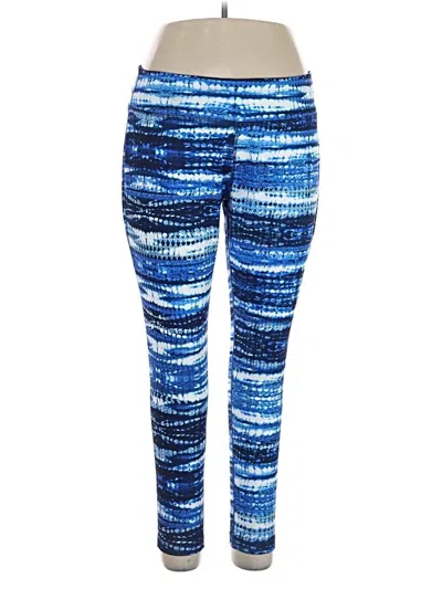 Pre-owned Danskin Now Leggings In Blue
