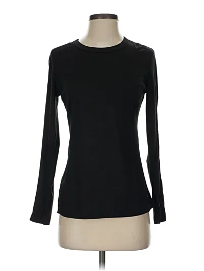 Pre-owned Danskin Now Long Sleeve T-shirt In Black