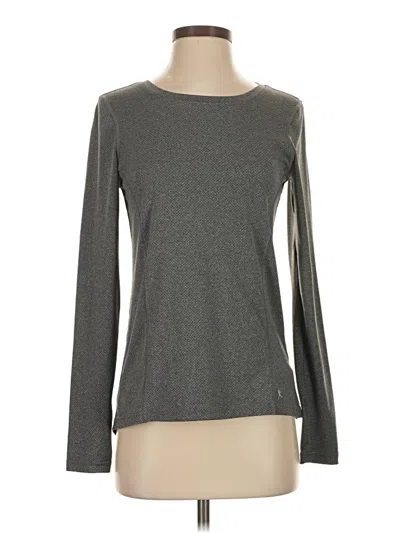 Pre-owned Danskin Now Long Sleeve T-shirt In Gray