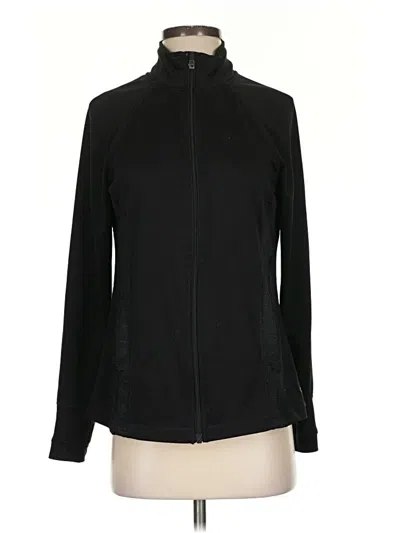 Pre-owned Danskin Now Long Sleeve Turtleneck In Black