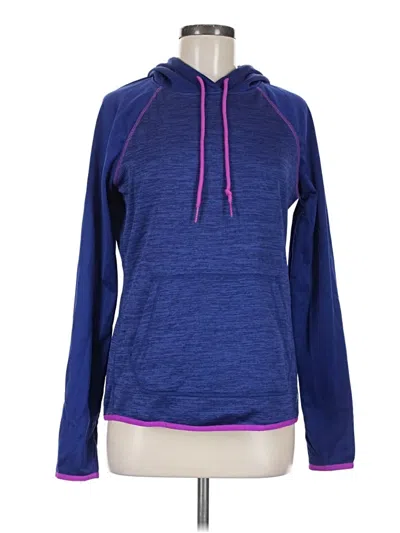 Pre-owned Danskin Now Pullover Hoodie In Blue