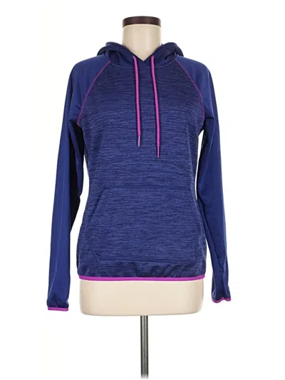 Pre-owned Danskin Now Pullover Hoodie In Blue