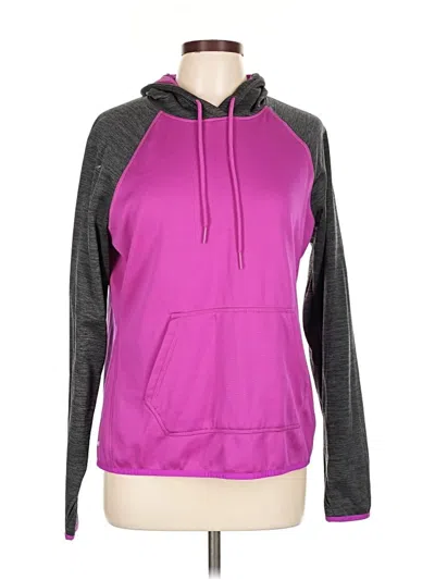 Pre-owned Danskin Now Pullover Hoodie In Purple