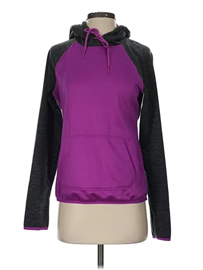 Pre-owned Danskin Now Pullover Hoodie In Purple