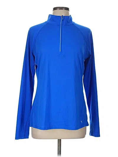 Pre-owned Danskin Now Pullover Sweater In Blue